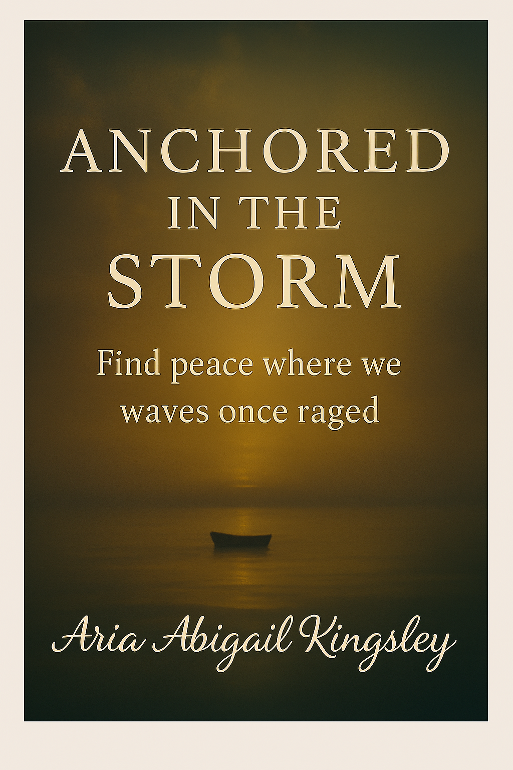 E-books cover Anchored in the Storm E-Book 
