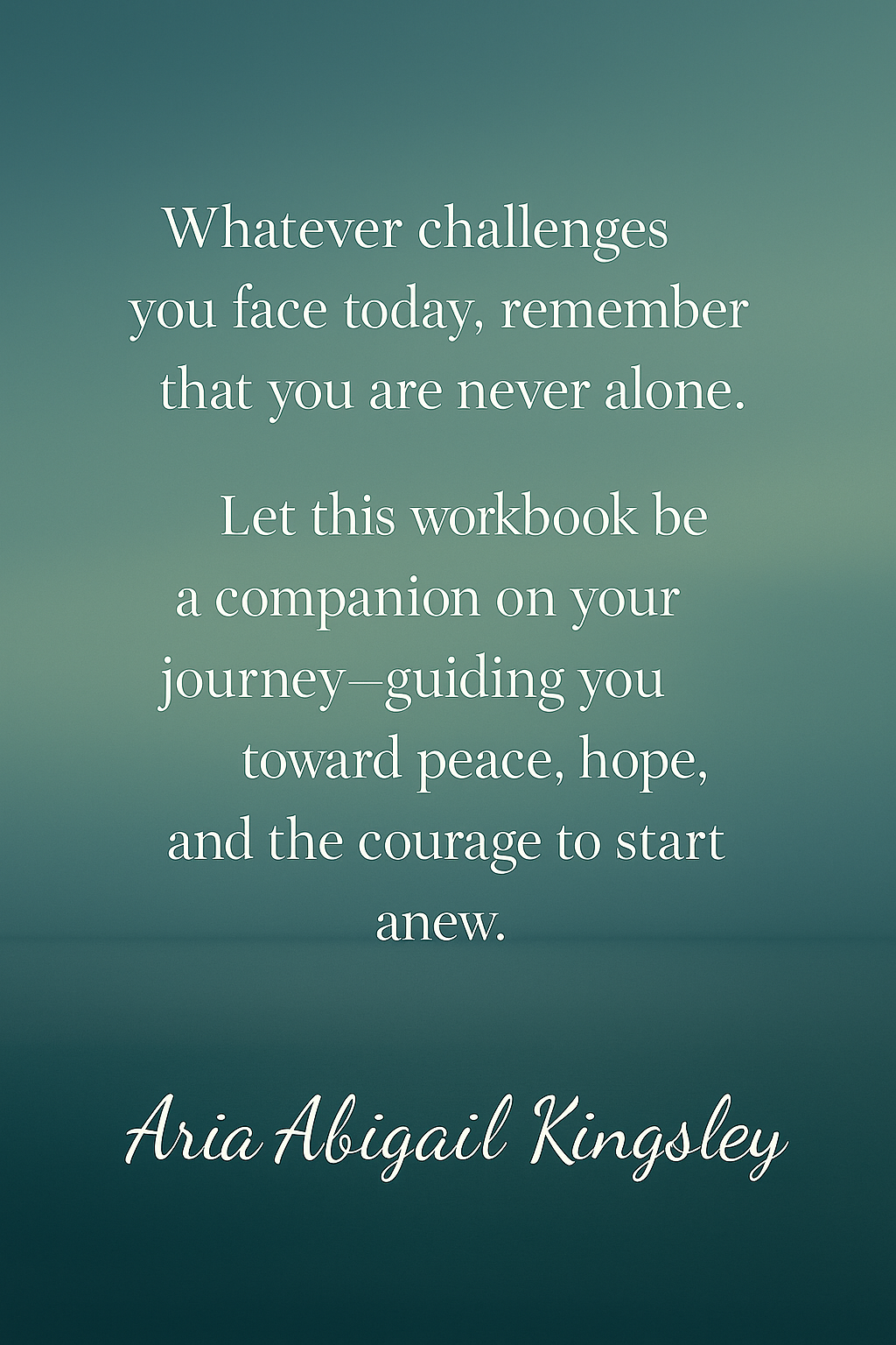 Back cover workbook  Anchored in the Storm 